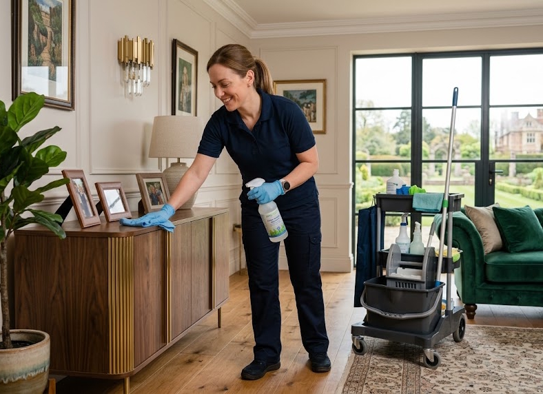 V&D Cleaners team at work